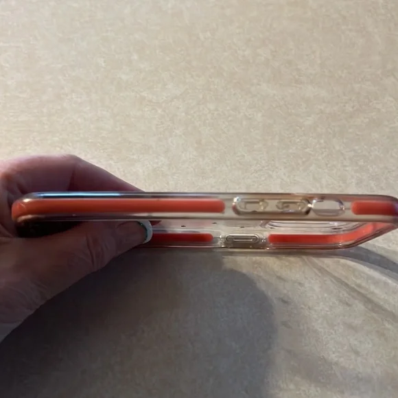 Kate Spade Hardshell iPhone Case in Ombré Pink Dot and Clear, for iPhone 13 Pro - Picture 11 of 15